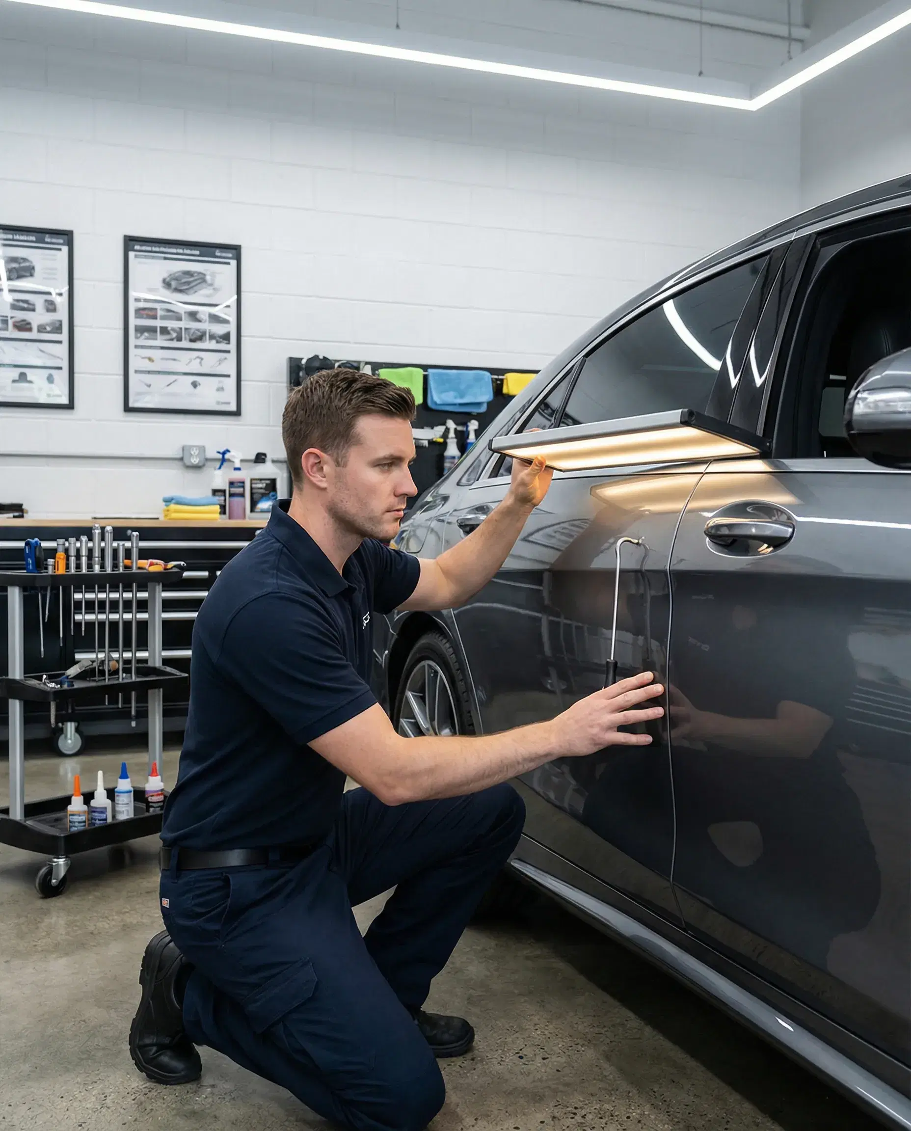 Vehicle repair showcase