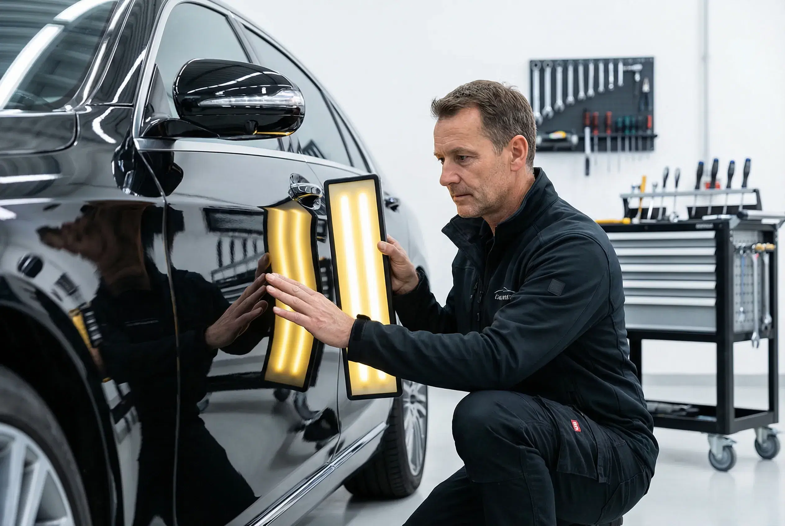 Vehicle repair showcase