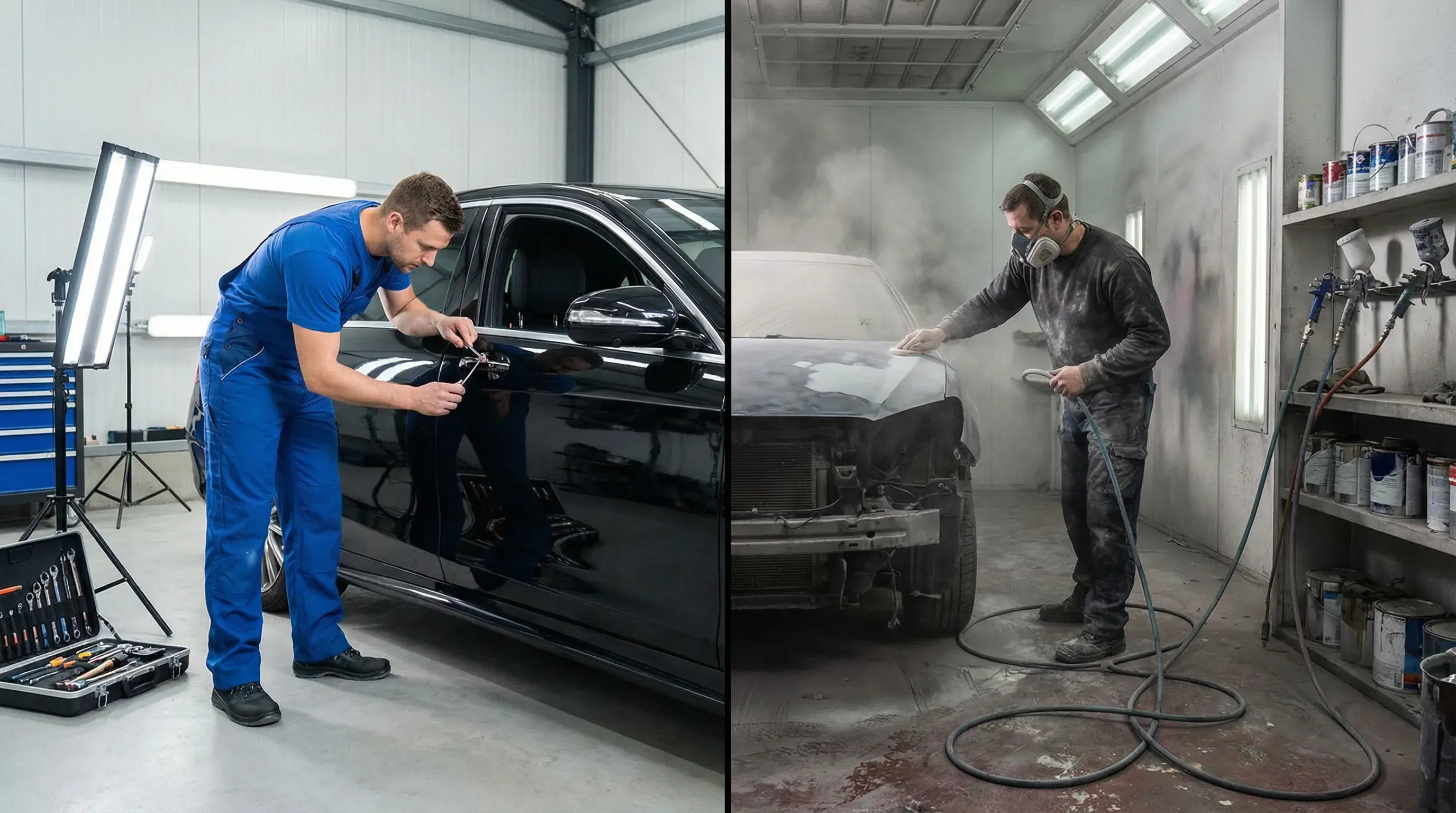PDR vs. Body Shop: Which Is Right for Your Dent?